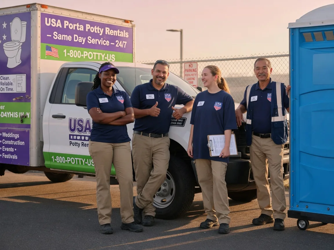 Porta Potty Rental company in Bon Aqua, TN
